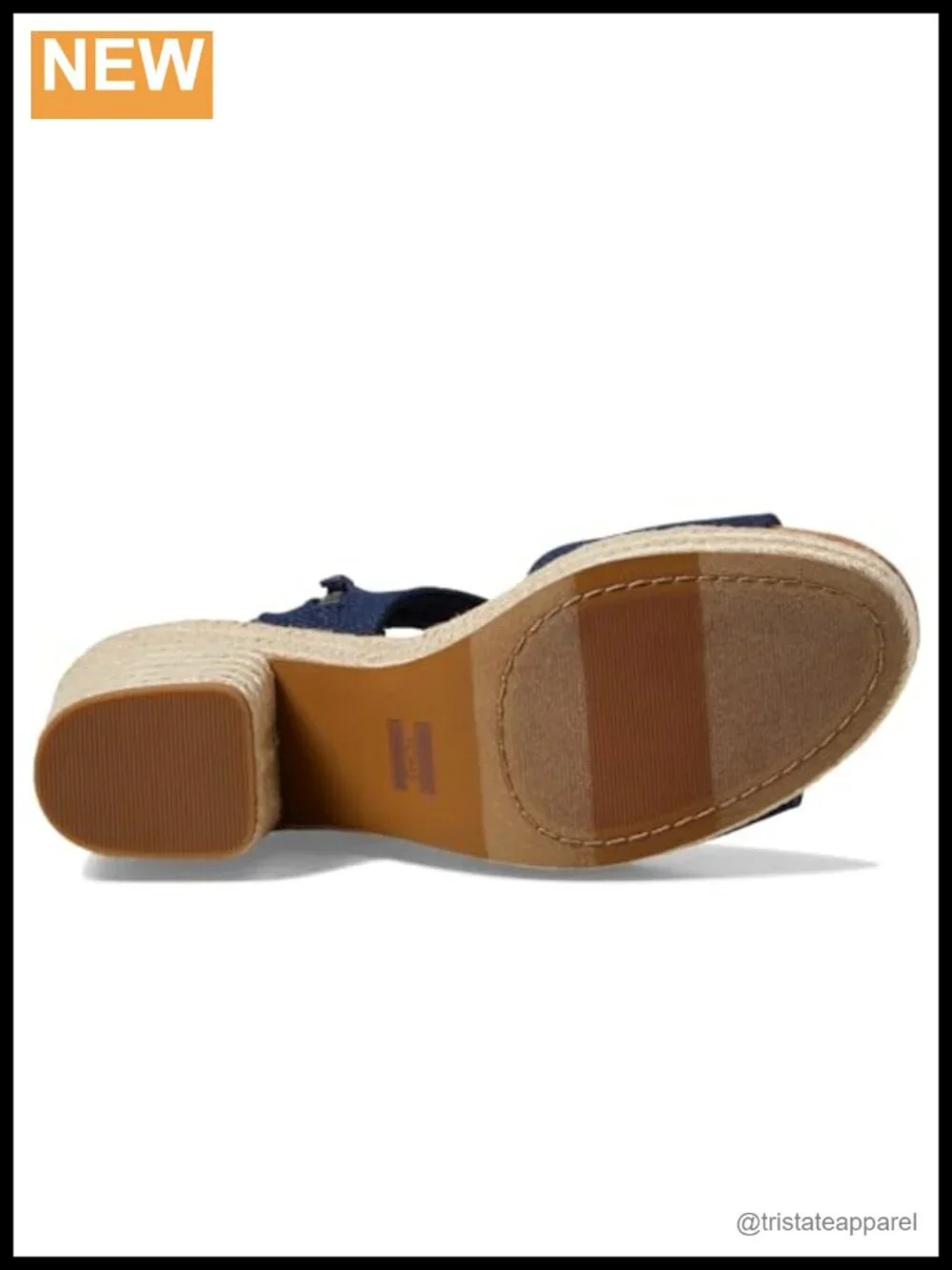 Platform Sandal Textile Upper Block Heel Ankle Strap Zip Casual